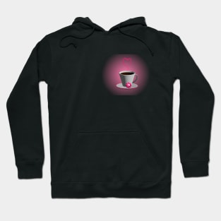 cup with heart Hoodie